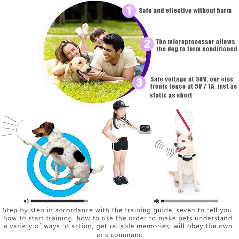 Professional Wireless Dog Fence System - Complete Boundary Control