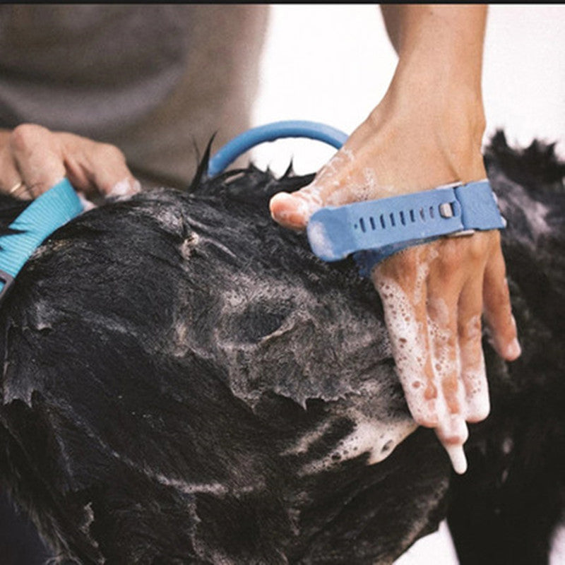 Professional Pet Bathing System - Massage Glove Sprayer
