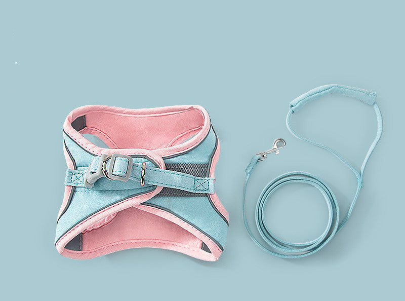 Premium Cat Adventure Harness - Escape-Proof Chest Strap System