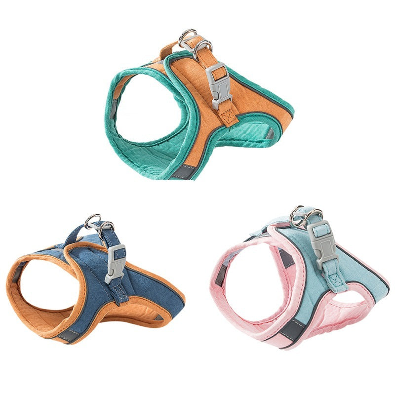 Premium Cat Adventure Harness - Escape-Proof Chest Strap System