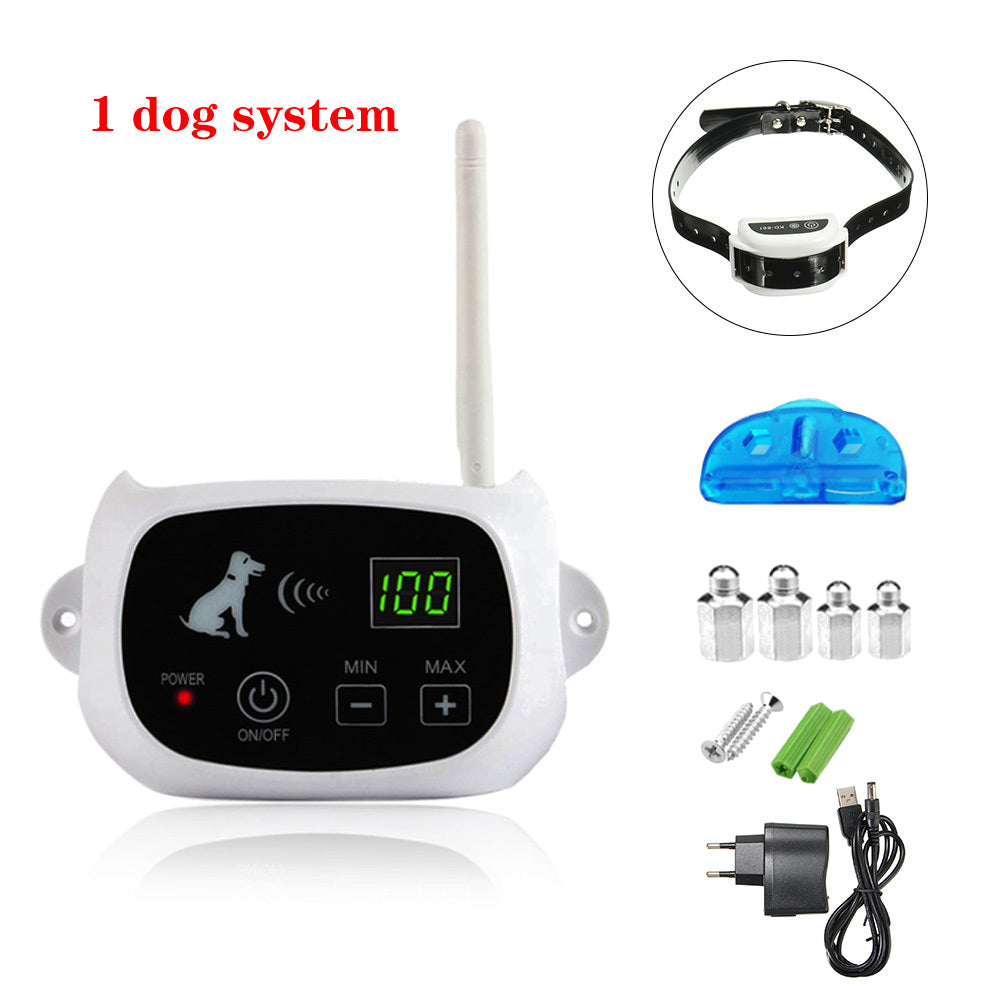 Professional Wireless Dog Fence System - Complete Boundary Control
