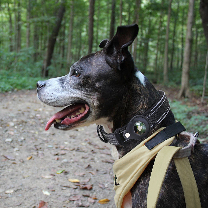 Apple AirTag Pet Tracker Collar - GPS Location & Loss Prevention