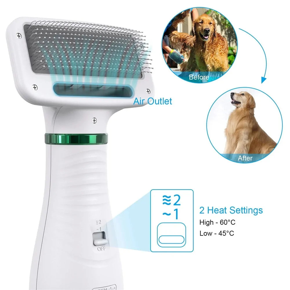 Professional 2-in-1 Dog Grooming Dryer