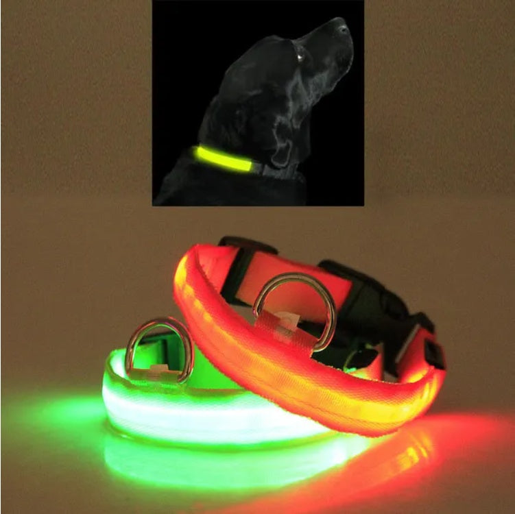 LED Safety Collar - High-Visibility Pet Protection System