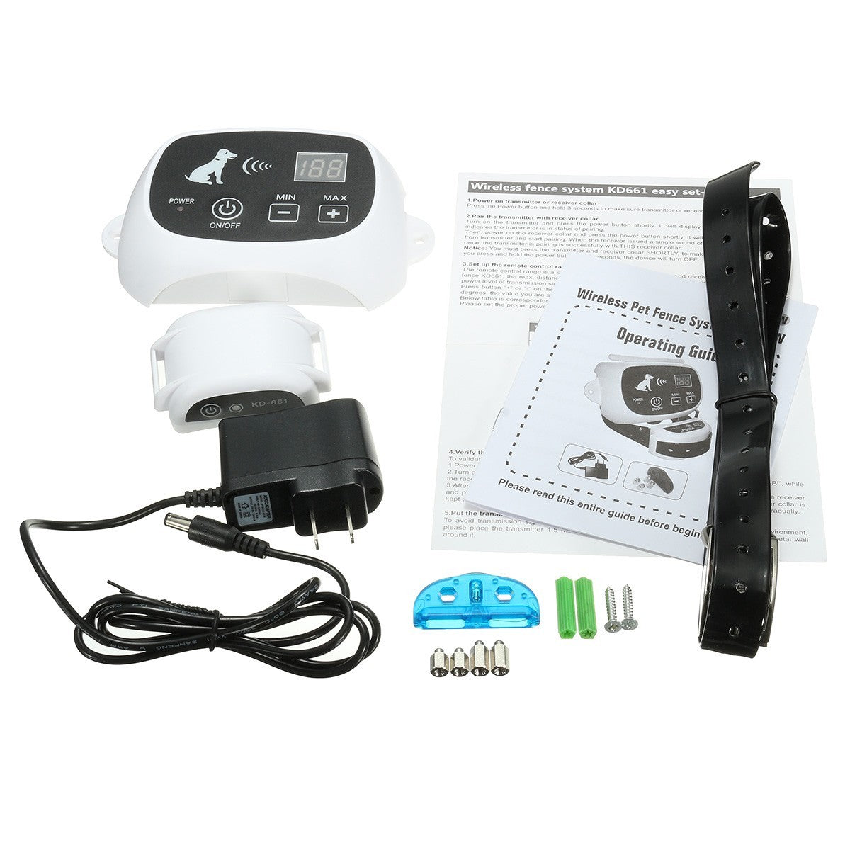 Professional Wireless Dog Fence System - Complete Boundary Control