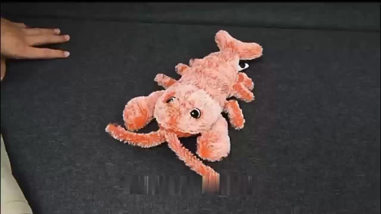 USB Rechargeable Interactive Lobster Cat Toy - Smart Motion Sensor