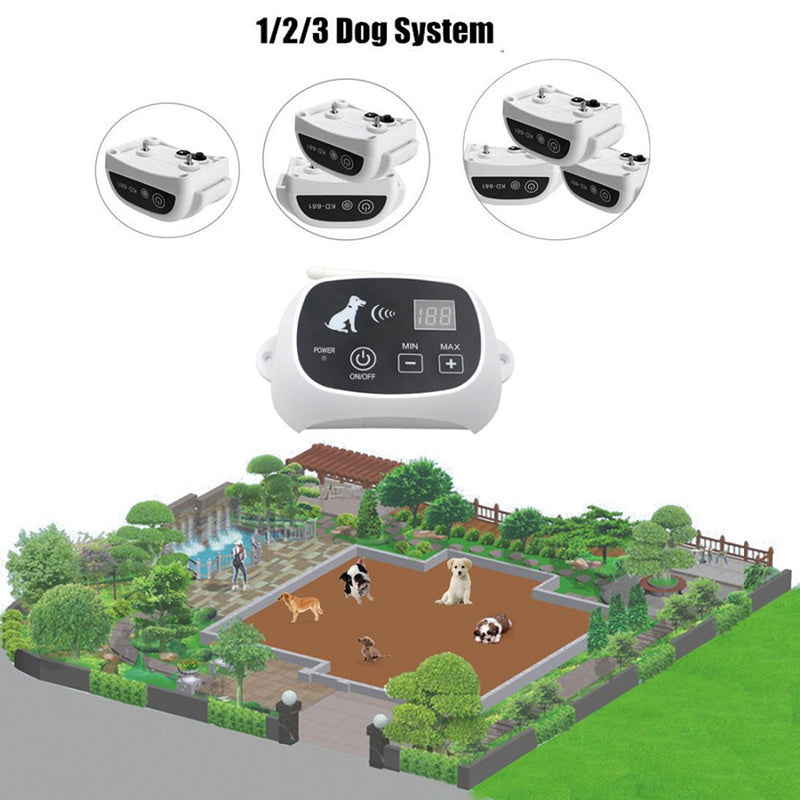 Professional Wireless Dog Fence System - Complete Boundary Control