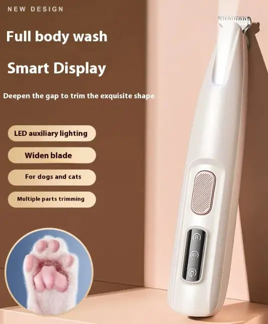 Professional LED Paw Trimmer - Precision Dog Grooming