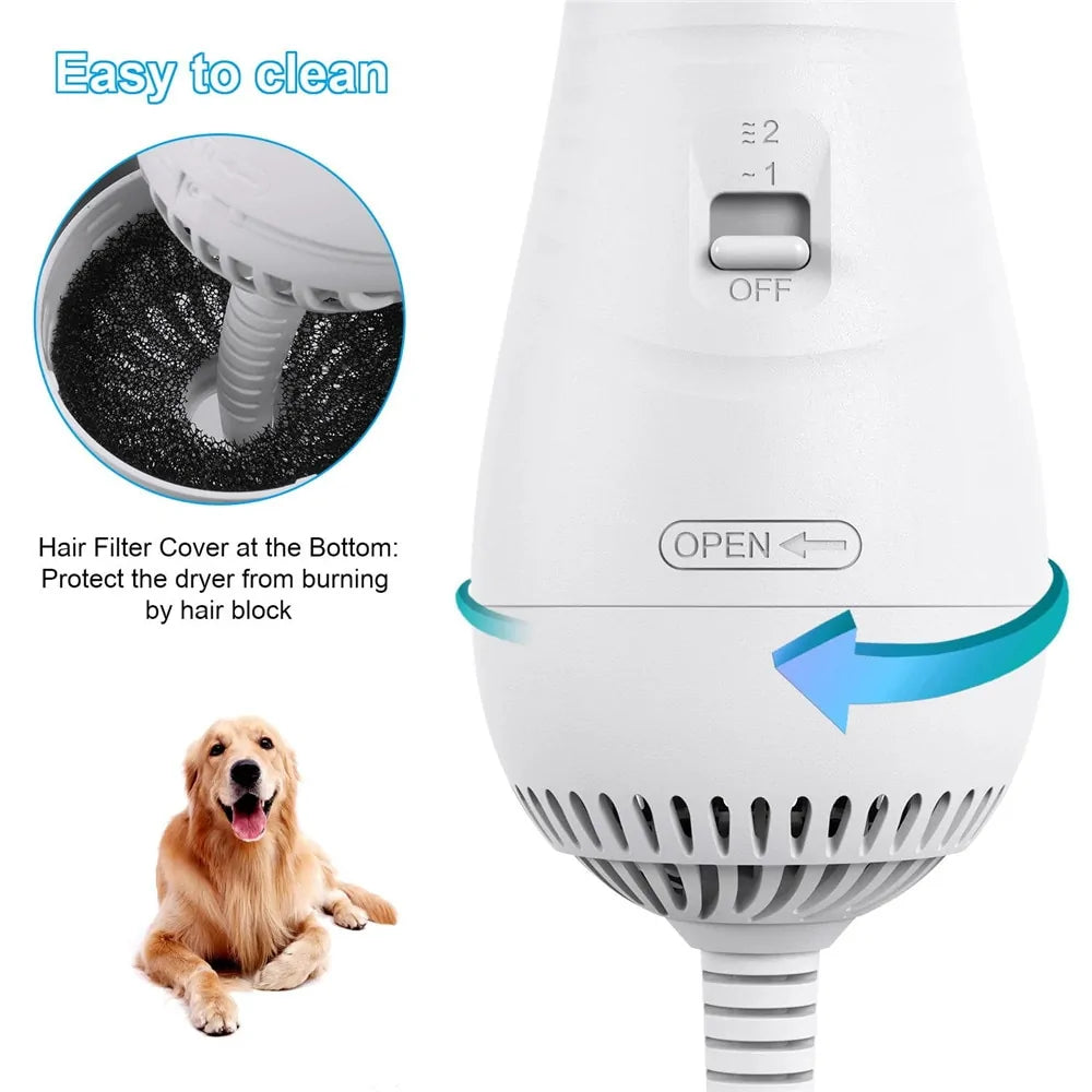 Professional 2-in-1 Dog Grooming Dryer