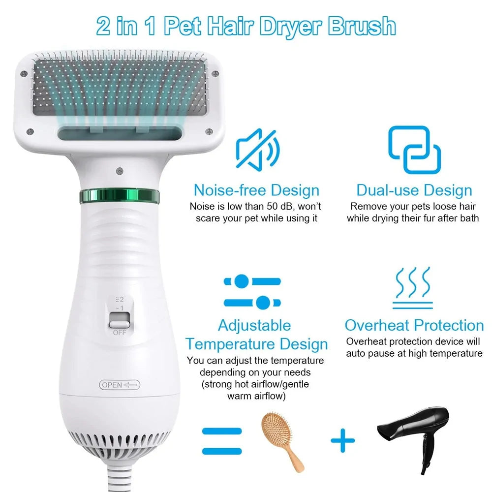 Professional 2-in-1 Dog Grooming Dryer