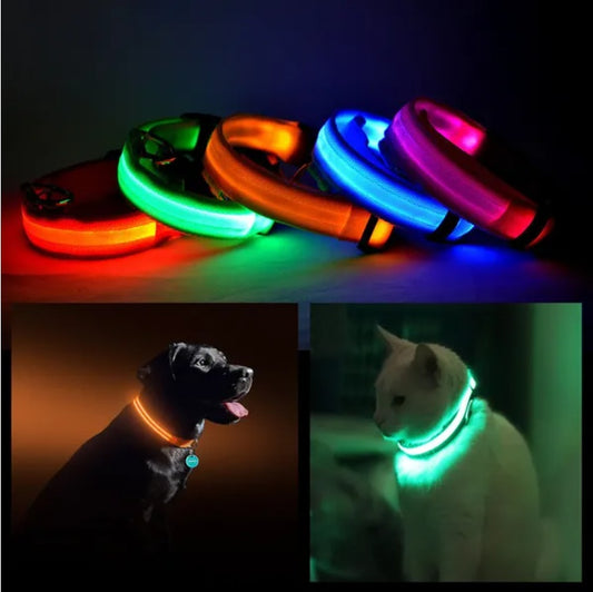 LED Safety Collar - High-Visibility Pet Protection System
