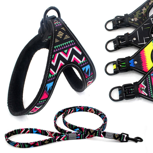 Premium Reflective Dog Harness - Comfort Walking System