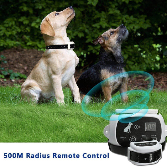 Professional Wireless Dog Fence System - Complete Boundary Control