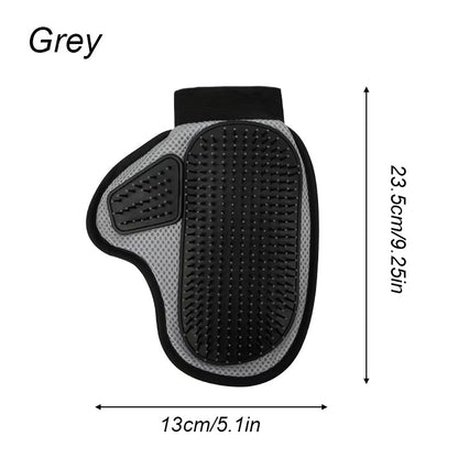 Premium Cat Grooming & Massage Gloves - Luxury Shedding Solution