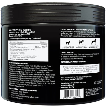 Premium Digestive Support & Probiotics - Sensitive Stomach Formula