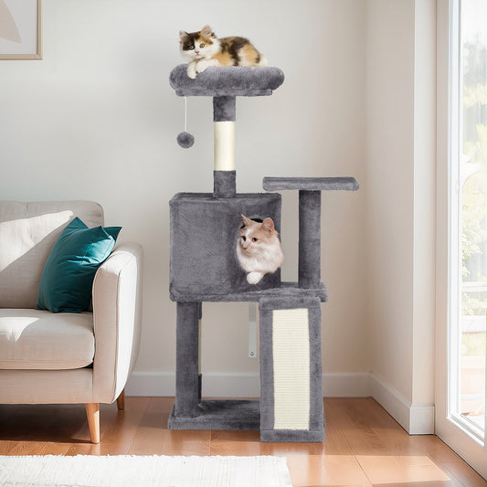Premium 47-Inch Multi-Level Cat Tower