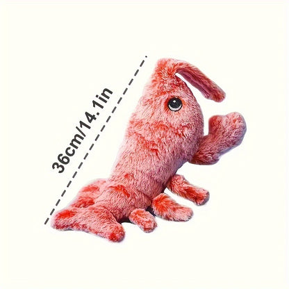 USB Rechargeable Interactive Lobster Cat Toy - Smart Motion Sensor