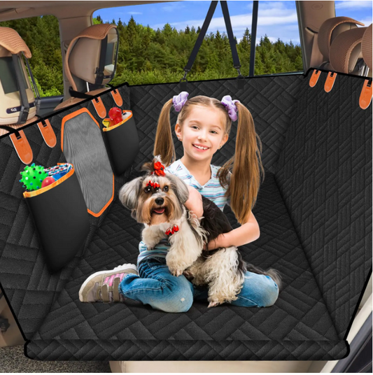 Premium Dog Car Seat Cover - Heavy-Duty Travel Protection System