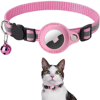 Apple AirTag Cat Collar - GPS Tracking & Safety System