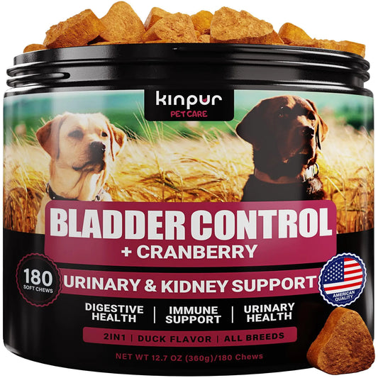 Professional Bladder Control Support Chews - Senior & Spayed Dogs
