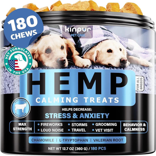 Premium Calming Support Chews - Natural Anxiety Relief