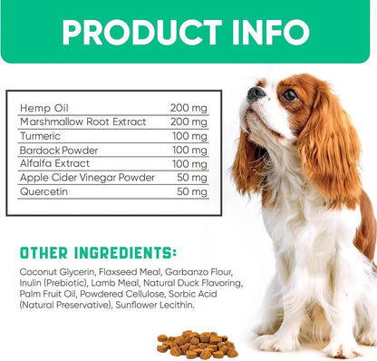 Natural Allergy Relief Chews - Anti-Itch Immune Support
