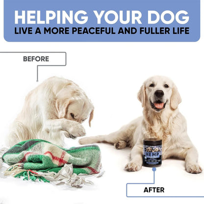 Premium Calming Support Chews - Natural Anxiety Relief