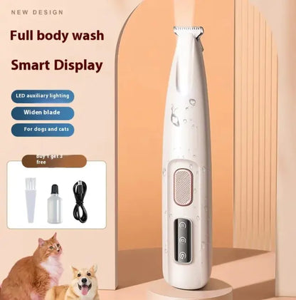 Professional LED Paw Trimmer - Precision Dog Grooming