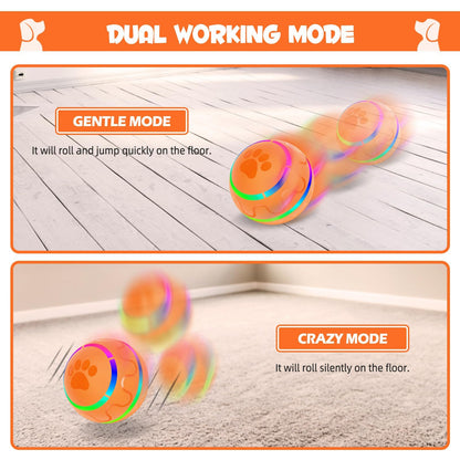 Professional Interactive Rolling Ball - Waterproof Smart Toy
