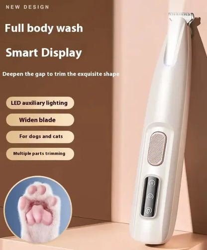 Professional LED Paw Trimmer - Precision Dog Grooming