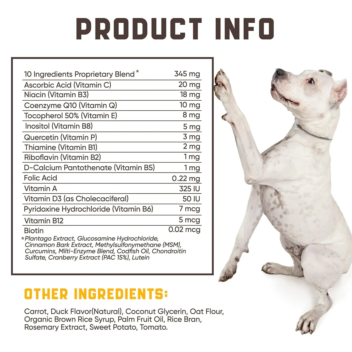 15-in-1 Premium Dog Multivitamin - Complete Health Support