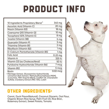 15-in-1 Premium Dog Multivitamin - Complete Health Support